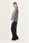 SCENIC TOP - black/whit